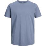 Graue Kurzärmelige Jack & Jones Stone T-Shirts für Herren Größe S 