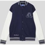 Marineblaue Jack & Jones Stehkragen College Jacken für Kinder & Baseball Jacken für Kinder aus Baumwollmischung für Jungen Größe 152 