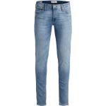 Reduzierte Blaue Jack & Jones Slim Fit Jeans aus Denim für Herren Weite 27, Länge 32 