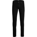 Schwarze Jack & Jones Hüftjeans & Low Waist Jeans aus Denim für Herren Große Größen Weite 40, Länge 36 