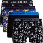 JACK & JONES Herren Boxershorts 4er Pack Trunks Shorts Baumwoll Mix Unterhose Core