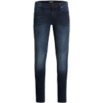 Reduzierte Blaue Jack & Jones Noos Skinny Jeans aus Denim für Herren Weite 28 für den für den Frühling 