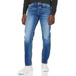 Herren Jack & Jones Comfort Fit Jeans Mike ORIGINAL JOS Mid Waist Reg Basic, Farben:Blau, Größe Jeans:32W / 34L