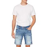 Reduzierte Blaue Jack & Jones Jeans-Shorts aus Denim für Herren Größe S 