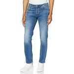 Reduzierte Blaue Jack & Jones Front Bio Slim Fit Jeans aus Baumwolle für Herren Weite 29 
