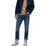 Reduzierte Blaue Jack & Jones Front Slim Fit Jeans aus Denim für Herren Weite 34 