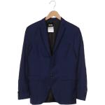 Reduzierte Marineblaue Jack & Jones Businesskleidung aus Wolle für Herren Übergröße 