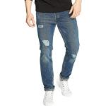 Reduzierte Blaue Jack & Jones Ripped Jeans & Zerrissene Jeans aus Denim für Herren Größe L Weite 34 