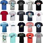 Jack & Jones Core Rundhals-Ausschnitt T-Shirts für Herren Größe L 