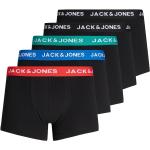 Bunte Jack & Jones Herrenboxershorts aus Baumwolle Größe L 5-teilig 