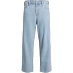 Reduzierte Blaue Jack & Jones Alex Straight Leg Jeans aus Denim für Herren Weite 30, Länge 34 