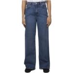 Reduzierte Blaue Jack & Jones Bio Straight Leg Jeans aus Denim für Damen Größe XS Weite 26, Länge 32 