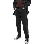 Reduzierte Schwarze Loose Fit Jack & Jones Baggy Jeans & Loose Fit Jeans aus Baumwolle für Herren Weite 28 