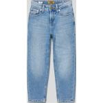 Reduzierte Blaue Jack & Jones 5-Pocket Jeans für Kinder mit Reißverschluss aus Baumwolle für Jungen Größe 146 