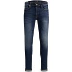 Reduzierte Blaue Jack & Jones Slim Fit Jeans aus Denim für Herren Weite 31, Länge 34 