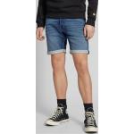 Blaue Jack & Jones Jeans-Shorts aus Baumwollmischung für Herren Größe XXL für den für den Sommer 