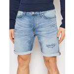 Reduzierte Blaue Jack & Jones Jeans-Shorts aus Denim für Herren Größe S für den für den Sommer 