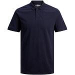 Marineblaue Jack & Jones Noos V-Ausschnitt Herrenpoloshirts & Herrenpolohemden Größe L 