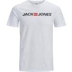 Weiße Jack & Jones Noos Rundhals-Ausschnitt T-Shirts für Herren Größe 3 XL 