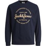 Weiße Melierte Jack & Jones Herrensweatshirts Größe XL 