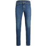 Reduzierte Blaue Jack & Jones Slim Fit Jeans aus Baumwolle für Herren Weite 30 