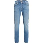 Blaue Stonewashed Jeans aus Denim für Herren Größe L Große Größen Weite 40 