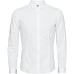 Weiße Langärmelige Jack & Jones Herrenlangarmhemden Größe L 