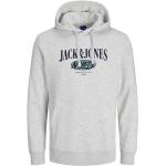 Beige Melierte Jack & Jones Herrensweatshirts Größe M 