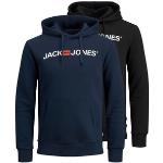 Reduzierte Marineblaue Jack & Jones Herrensweatshirts Größe XS 