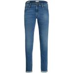 Reduzierte Blaue Jack & Jones Skinny Jeans aus Baumwollmischung für Herren Weite 29, Länge 32 