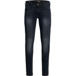 Blaue Jack & Jones Liam Skinny Jeans mit Reißverschluss aus Baumwolle für Herren Größe XL 