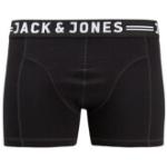 Schwarze Jack & Jones Noos Herrenboxershorts aus Baumwolle Größe S 3-teilig 