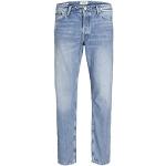 Reduzierte Blaue Vintage Jack & Jones Straight Leg Jeans aus Denim für Herren Weite 29 für den für den Frühling 