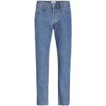 Reduzierte Blaue Loose Fit Jack & Jones Wide Leg Jeans & Relaxed Fit Jeans aus Baumwolle für Herren Weite 27 