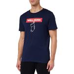 Reduzierte Marineblaue Jack & Jones T-Shirts mit Weihnachts-Motiv für Herren Größe XL Weihnachten 