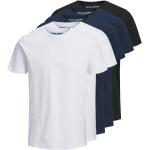 Reduzierte Weiße Sportliche Jack & Jones T-Shirts für Herren Größe M 5-teilig 