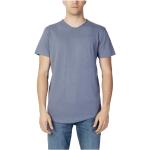 Blaue Jack & Jones Bio T-Shirts für Herren Größe S für den für den Frühling 