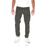 Taupefarbene Jack & Jones Paul Tapered Jeans mit Reißverschluss aus Baumwolle für Herren Weite 30 