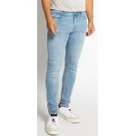 Reduzierte Blaue Bestickte Jack & Jones Bio Jeans mit Stickerei mit Knopf aus Baumwollmischung für Herren Weite 32, Länge 34 