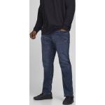 Reduzierte Jack & Jones Slim Fit Jeans aus Denim für Herren Übergrößen Große Größen 
