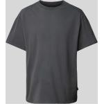 Anthrazitfarbene Jack & Jones Premium T-Shirts aus Baumwolle für Herren Größe XXL 