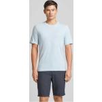 Hellblaue Jack & Jones Premium T-Shirts aus Baumwolle für Herren Größe L 