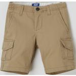 Beige Jack & Jones Cargo Shorts für Kinder & kurze Cargohosen für Kinder aus Baumwolle für Jungen Größe 152 