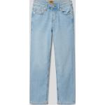 Hellblaue Jack & Jones Clark 5-Pocket Jeans für Kinder aus Baumwollmischung für Jungen Größe 158 