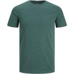 Grüne Melierte Jack & Jones Noos T-Shirts aus Jersey für Herren Größe XXL 