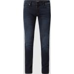 Dunkelblaue Jack & Jones Liam Skinny Jeans aus Baumwollmischung für Herren Weite 29, Länge 32 