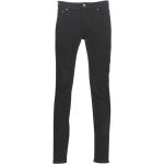Reduzierte Schwarze Jack & Jones Slim Fit Jeans aus Denim für Herren Weite 32 