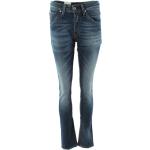 Reduzierte Blaue Jack & Jones Slim Fit Jeans aus Baumwolle für Herren Weite 26, Länge 32 