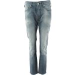 Reduzierte Blaue Jack & Jones Slim Fit Jeans aus Baumwolle für Herren Weite 28, Länge 32 