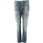 Reduzierte Blaue Jack & Jones Slim Fit Jeans aus Baumwolle für Herren Weite 31, Länge 34 